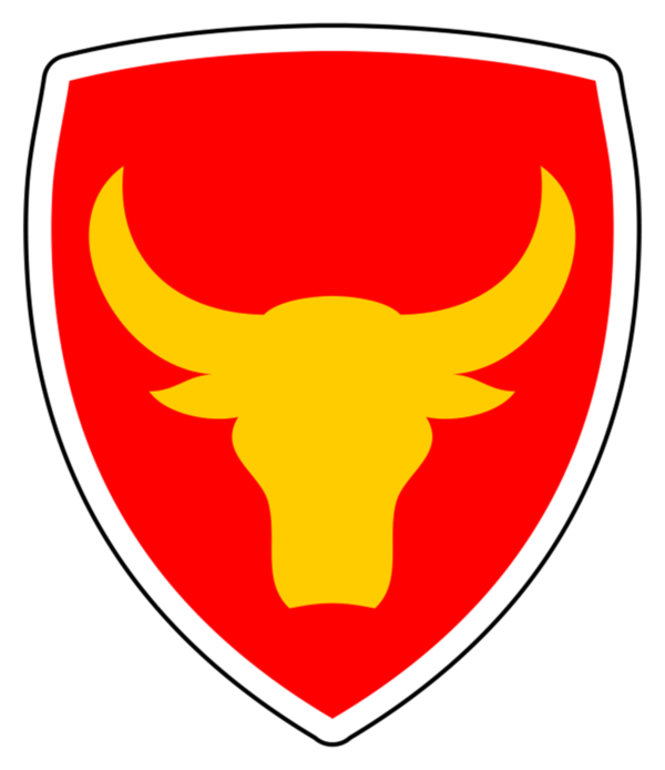 12th Infantry Division Patch 1921 - 1945 vinyl decal for car, truck, window or laptop U.S. Army Military - DECALS OF AMERICA