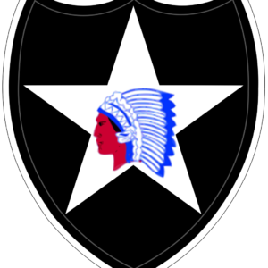 2nd Infantry Division vinyl decal for car, truck, window or laptop U.S Army Military - DECALS OF AMERICA
