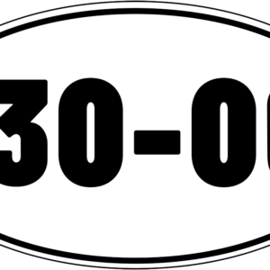30-06 Ammo vinyl decal for car, truck, window or laptop - DECALS OF AMERICA