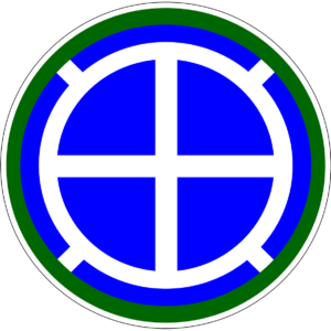 35th Infantry Division Patch Santa Fe U.S. Army Military vinyl decal for car, truck, window or laptop - DECALS OF AMERICA