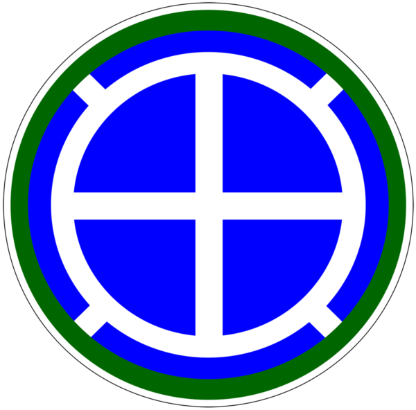 35th Infantry Division Patch Santa Fe U.S. Army Military vinyl decal for car, truck, window or laptop - DECALS OF AMERICA