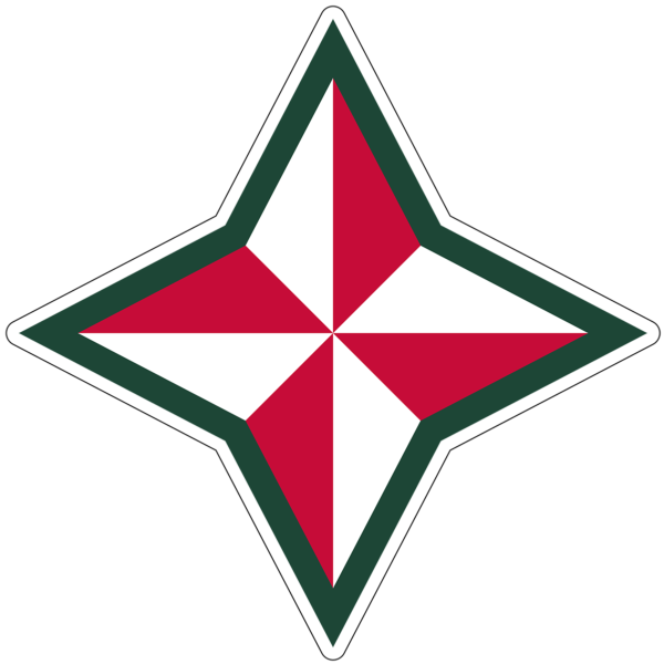 48th Infantry Division Patch U.S. Army Military vinyl decal for car, truck, window or laptop - DECALS OF AMERICA