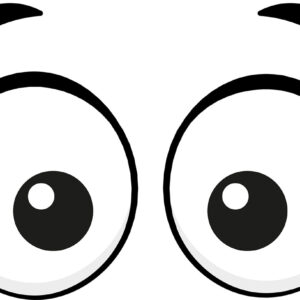 Googly Eyes Vinyl Decal