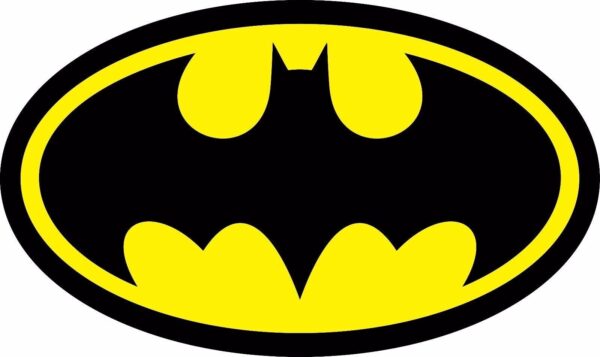 Diecut Vinyl BATMAN LOGO Decal Sticker Comic Dark Knight Colored - DECALS OF AMERICA