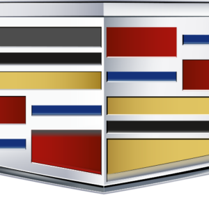 CADILLAC LOGO EMBLEM DECAL STICKER USA MADE TRUCK HELMET VEHICLE WINDOW CAR - DECALS OF AMERICA