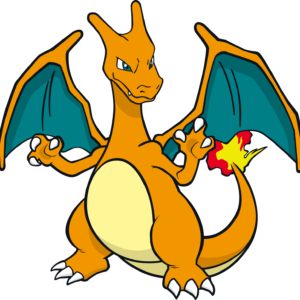 Charizard | Pokemon | Vinyl Sticker | Vinyl Decal | Variable Size Decal - DECALS OF AMERICA
