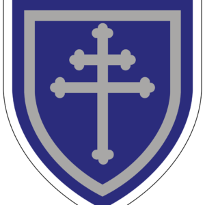 79th Infantry Division Patch Cross Of Lorraine U.S. Army Military vinyl decal for car, truck, window or laptop - DECALS OF AMERICA
