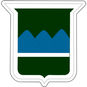 80th Infantry Division Patch Blue Ridge U.S. Army Military vinyl decal for car, truck, window or laptop - DECALS OF AMERICA