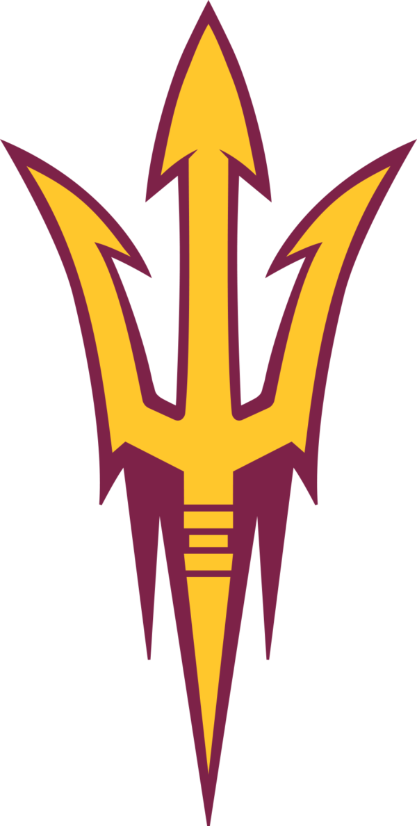 Arizona State University Sun Devils -NCAA -College Football Vinyl Decal for laptop, window or vehicle