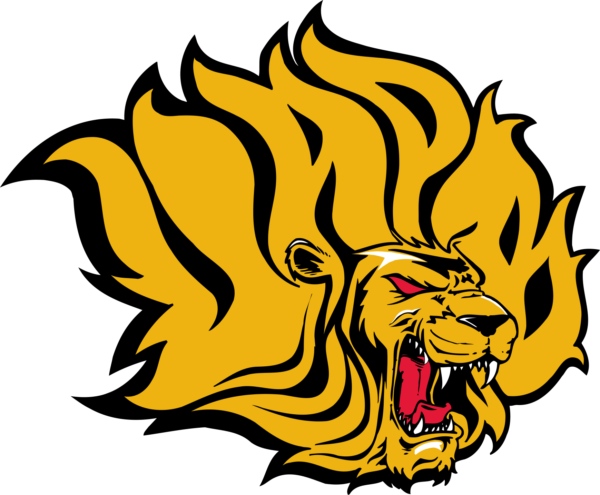 Arkansas–Pine Bluff Golden Lions NCAA Football Vinyl Sticker Car Truck Window Decal Laptop
