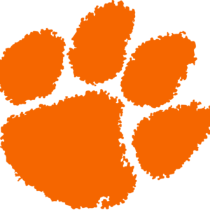Clemson Tigers NCAA Football Vinyl Decal for Car Truck Window Laptop
