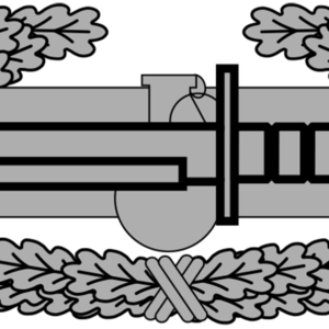 ARMY Combat Action Badge U.S. Army Military vinyl decal for car, truck, window or laptop - DECALS OF AMERICA