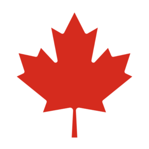 CANADA COUNTRY FLAG, STICKER, DECAL, 5YR VINYL