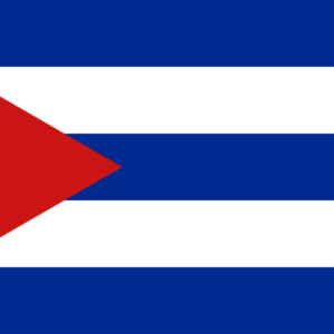 CUBA COUNTRY FLAG, STICKER, DECAL, 5YR VINYL