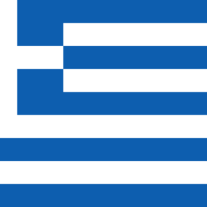 GREECE COUNTRY FLAG, STICKER, DECAL, 5YR VINYL