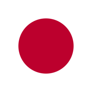 JAPAN COUNTRY FLAG, STICKER, DECAL, 5YR VINYL