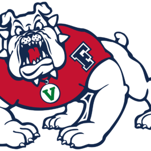 Fresno Bulldogs NCAA Football Vinyl Decal for Car Truck Window Laptop