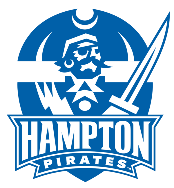 Hampton Pirates NCAA Football Vinyl Decal for Car Truck Window Laptop - DECALS OF AMERICA