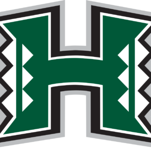 Hawaii Hawaiʻi Rainbow Warriors NCAA Football Vinyl Decal for Car Truck Window Laptop