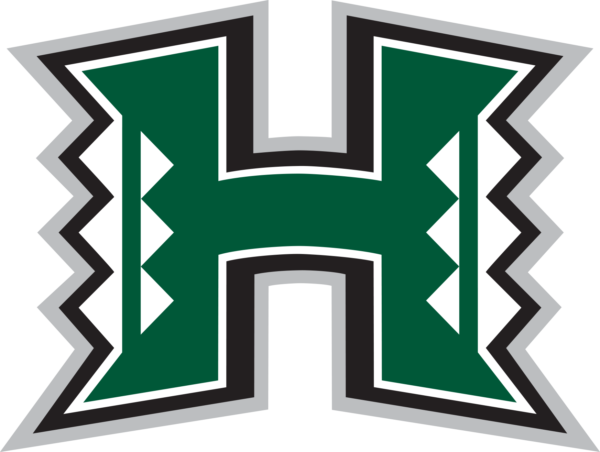 Hawaii Hawaiʻi Rainbow Warriors NCAA Football Vinyl Decal for Car Truck Window Laptop