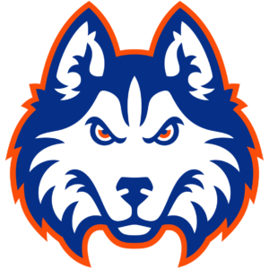 Houston Baptist Huskies NCAA Football Vinyl Decal for Car Truck Window Laptop - DECALS OF AMERICA