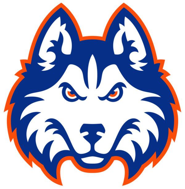 Houston Baptist Huskies NCAA Football Vinyl Decal for Car Truck Window Laptop - DECALS OF AMERICA