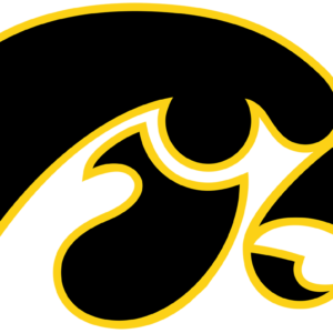 Iowa Hawkeyes NCAA Football Vinyl Decal for Car Truck Window Laptop