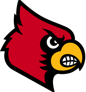 Louisville Cardinals NCAA Football Vinyl Decal for Car Truck Window Laptop - DECALS OF AMERICA